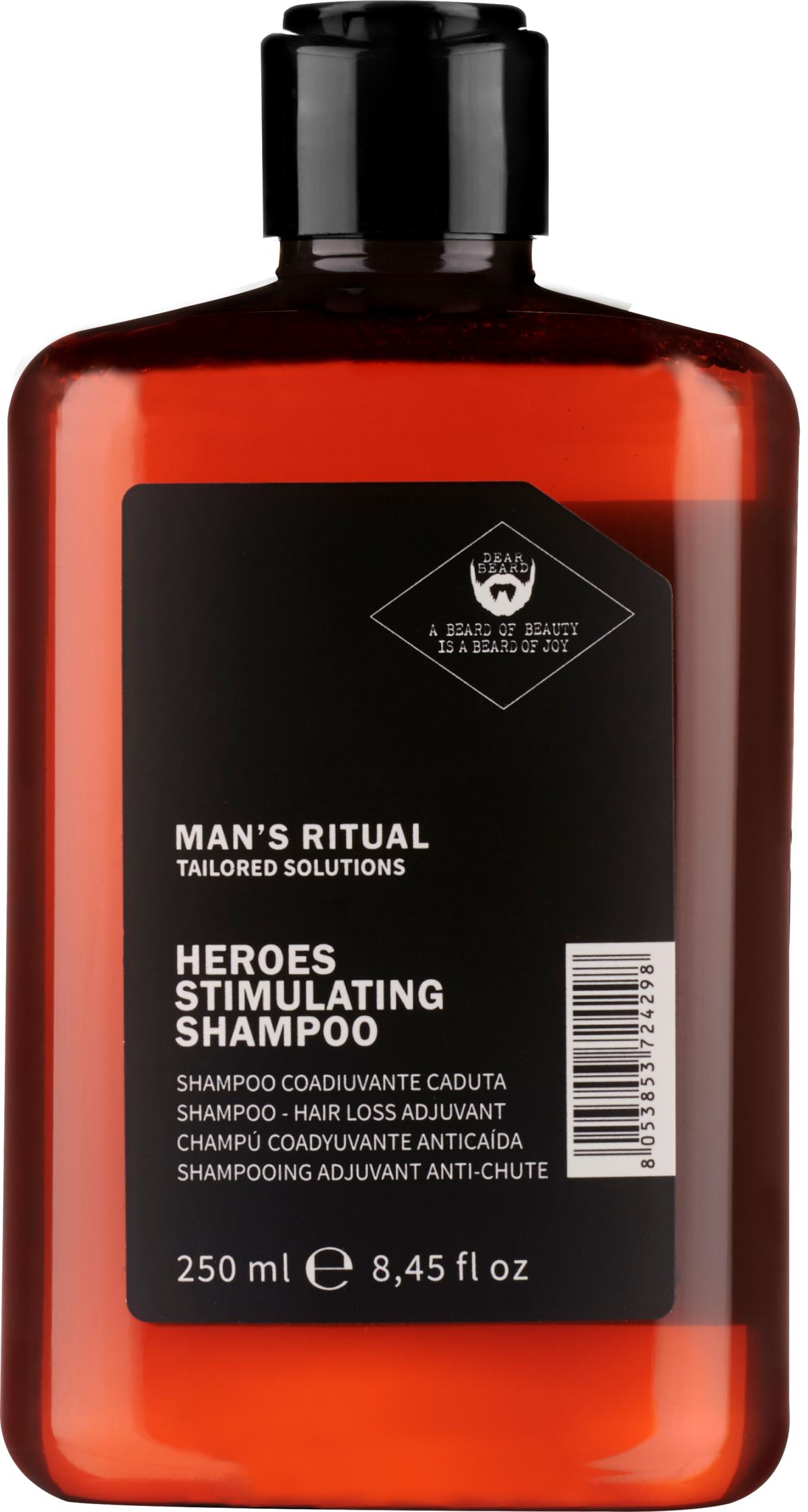 Beard Dear Dear Beard Man´s ritual Heroes Stimulating Shampoo 250 ml | lyko.com