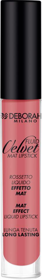 Deborah Milano Fluid Velvet Mat Lipstick 2 Romantic Pink