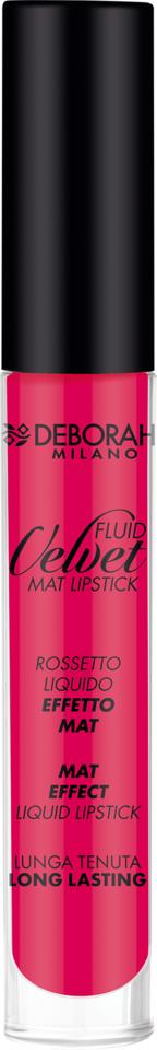 Deborah Milano Fluid Velvet Mat Lipstick 4 Shocking Fuchsia
