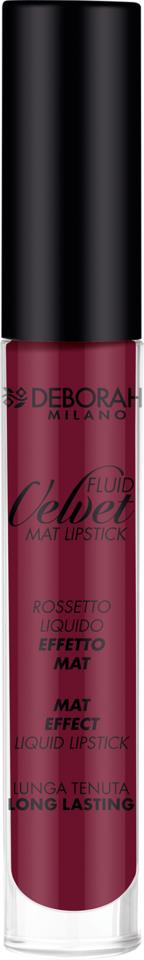 Deborah Milano Fluid Velvet Mat Lipstick 9 Purple Wine