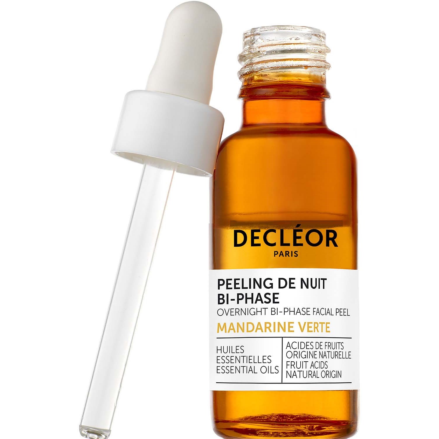 Läs mer om Decléor Green Mandarin Overnight Bi-phase Facial Peel 30 ml
