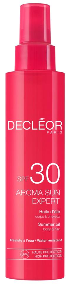 Decleor Summer Oil Spf 30 Body & Hair