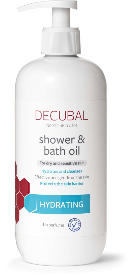 Decubal Hydrating Shower&Bath Oil 500 ml