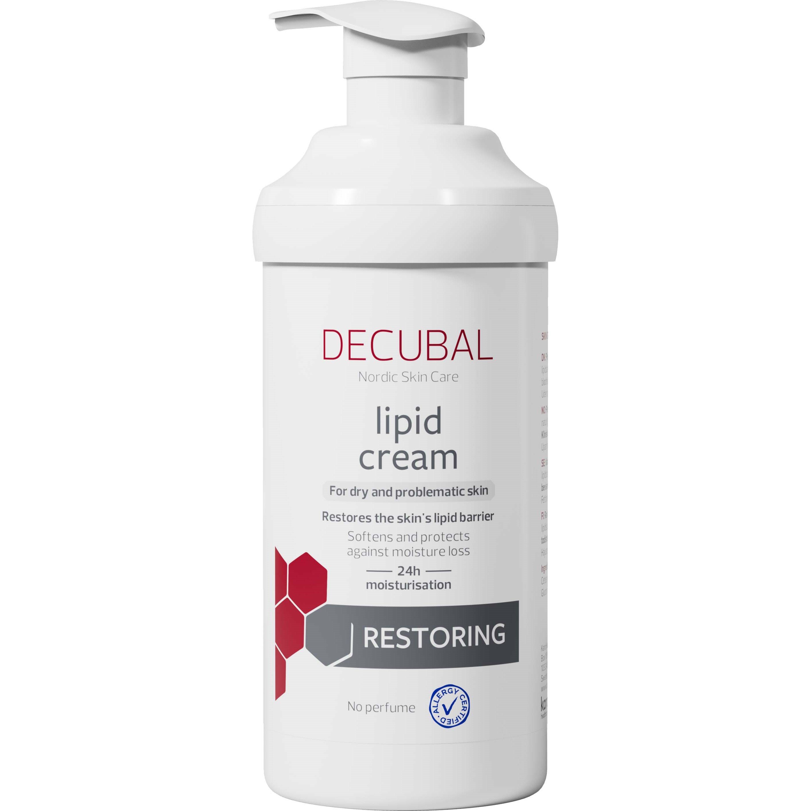 Decubal Decubal Restoring Lipid Cream Pump 500 ml parfym