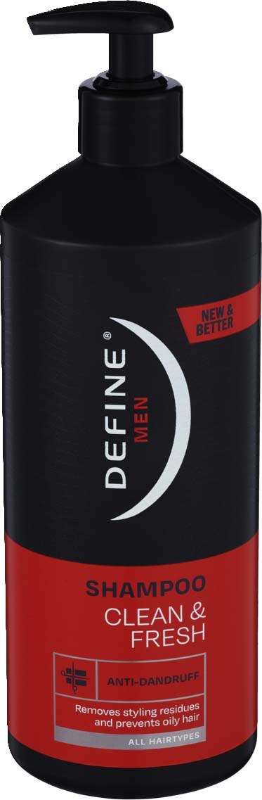 Define Men Clean & Fresh Shampoo 750 ml