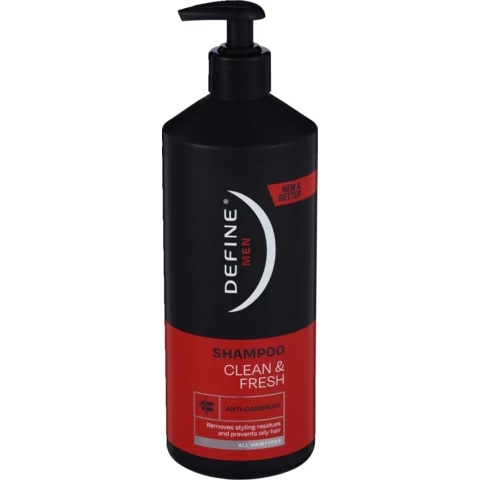 Define Men Clean & Fresh Shampoo från Define