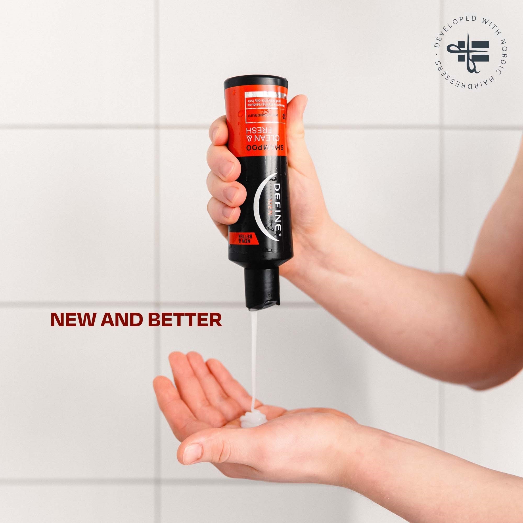 Define Men Clean & Fresh Shampoo 750 ml (obrázok 3)