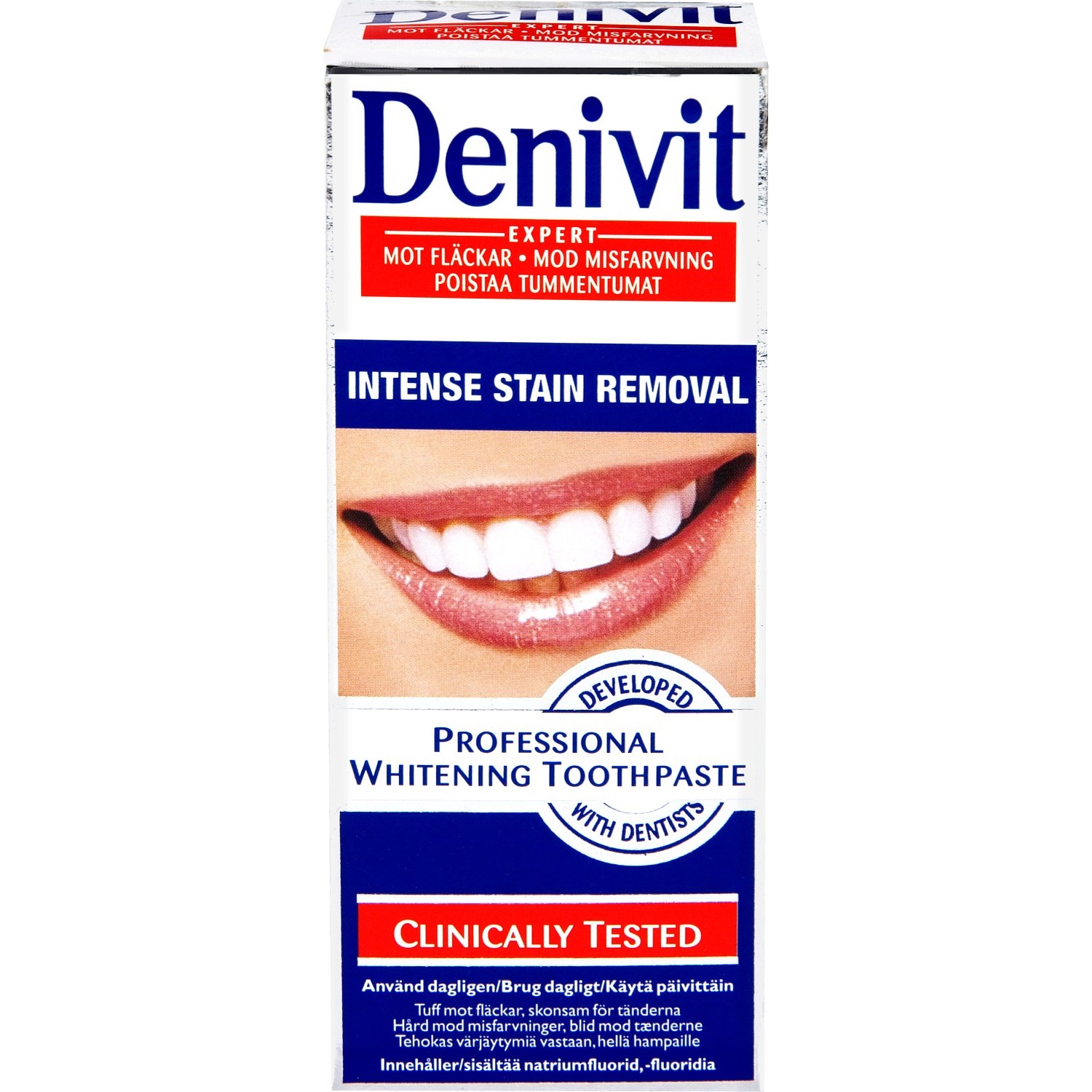 Alternativ bild 1 för Denivit Toothpaste - Anti-Stain Intense 50 ml