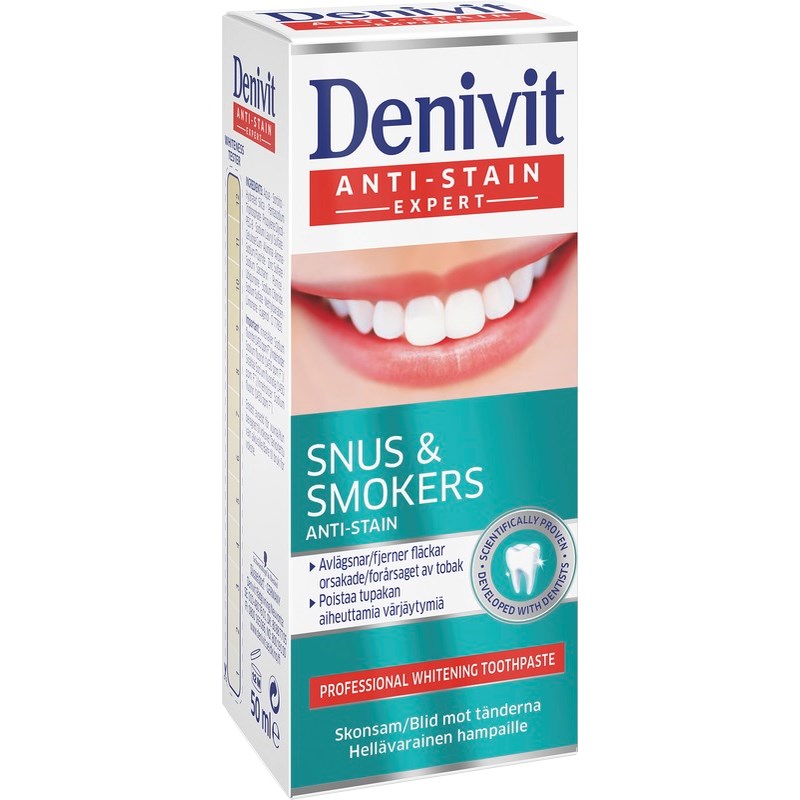 Denivit Tooth Snus & Smokers 50 ml