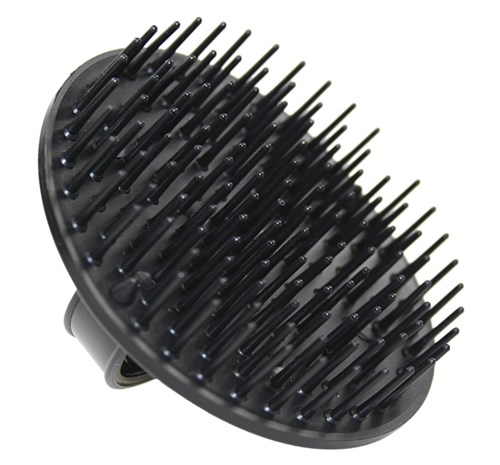 Denman D6 Original Be Bop Scalp Massager & Shower Brush Black