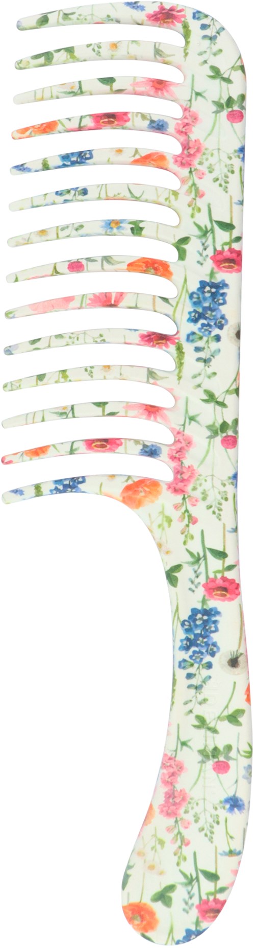 Denman D28 Wide Tooth Detangler Comb Floral Fantasies
