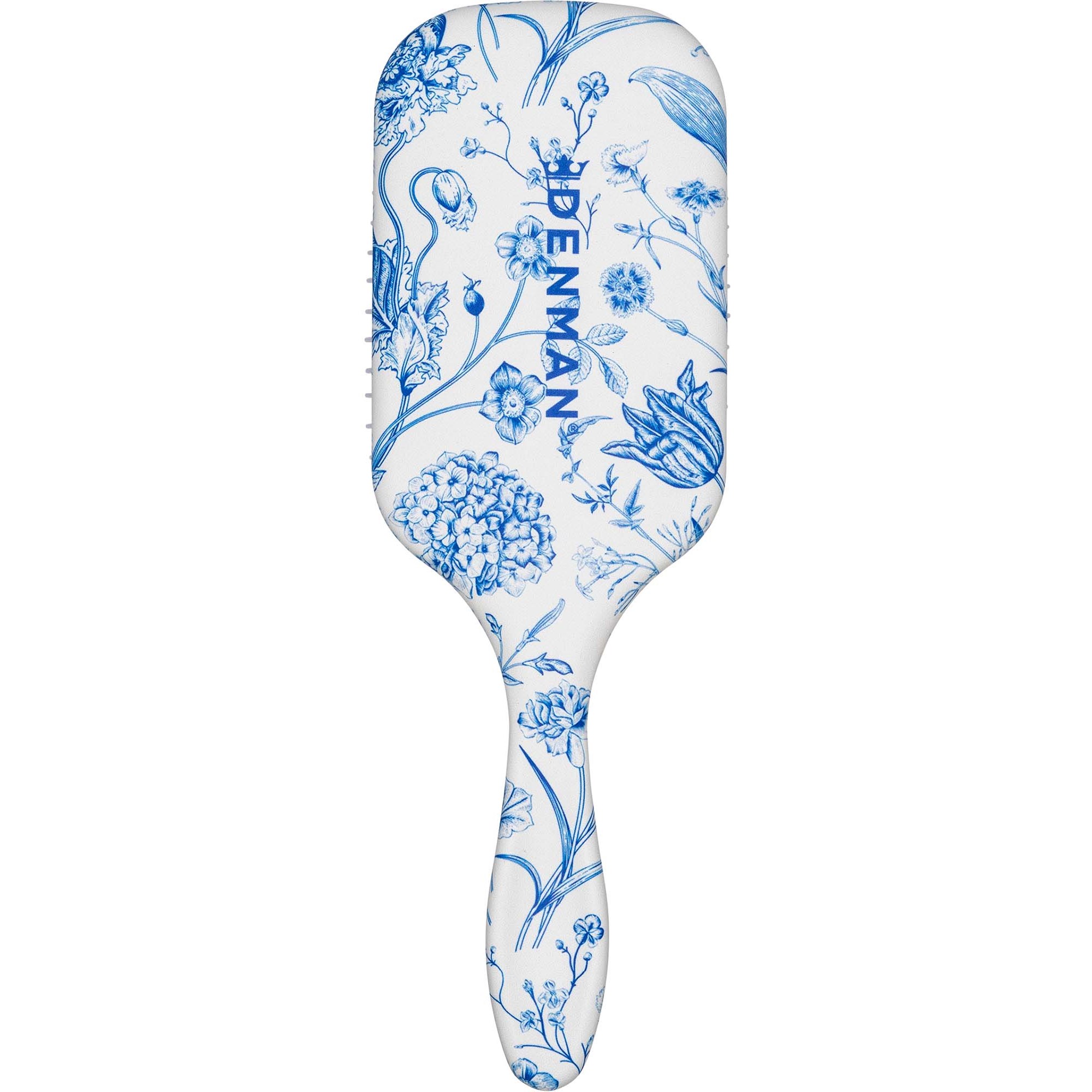 Denman Deluxe D81M Medium Style & Shine Brush Blue Belle Blue Belle (obrázok 10)