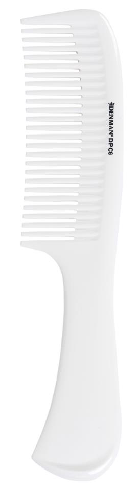 Denman DPC6 Rake Comb White