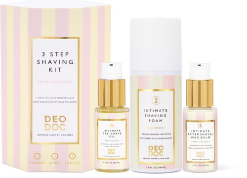 DeoDoc 3-Step Shaving Kit