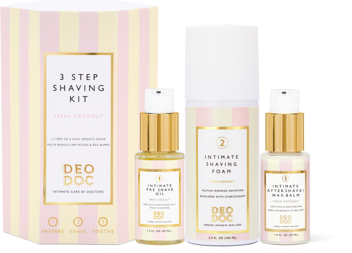 DeoDoc 3-Step Shaving Kit