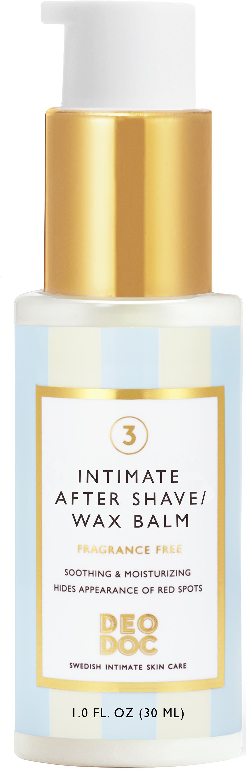DeoDoc Intimate Aftershave/Wax Balm Fragrance free 30 ml