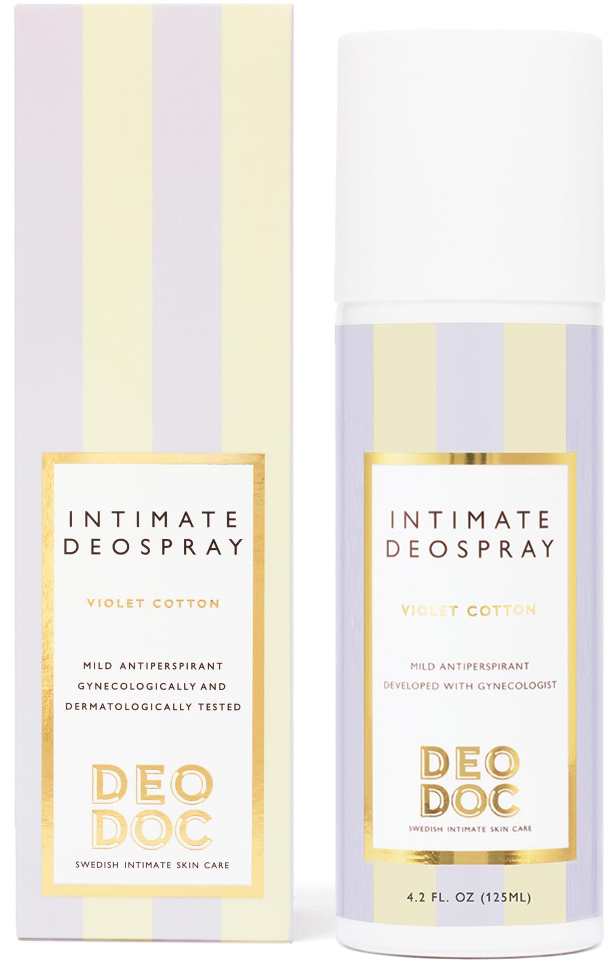 DeoDoc Violet Cotton Intimate Deospray 125 ml