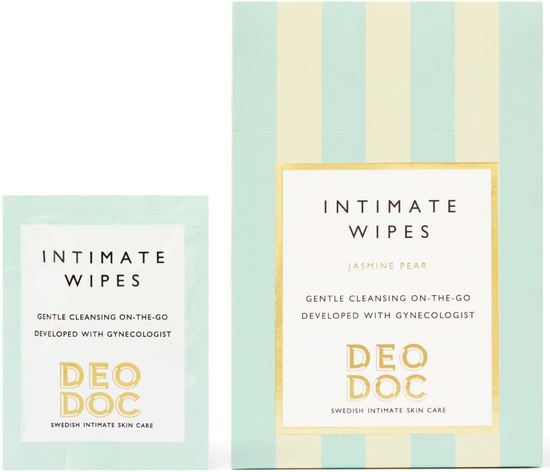 DeoDoc Jasmine Pear Intimate Deowipes 10 pcs 10 st