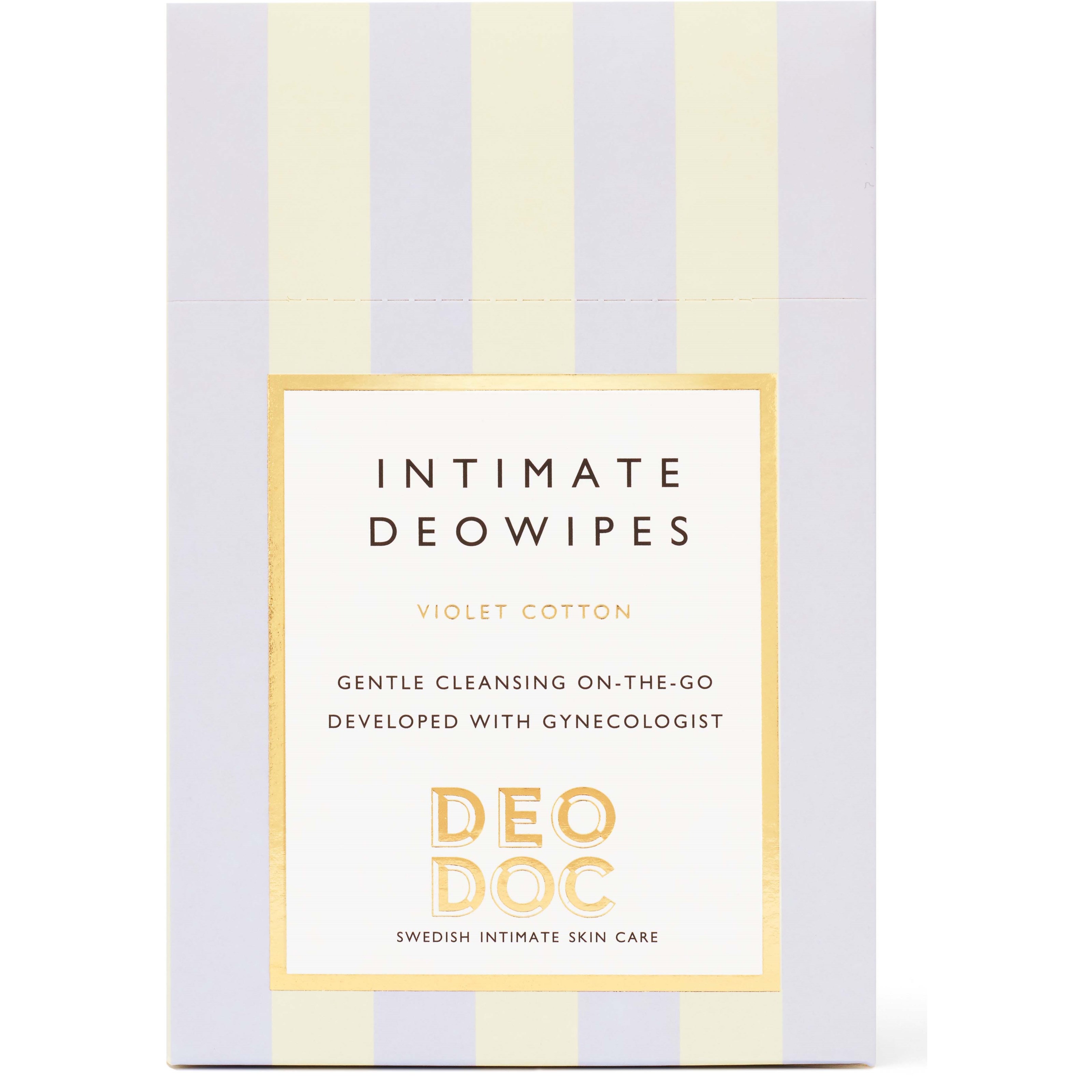 Läs mer om DeoDoc Intimate Deo Wipes Violet Cotton