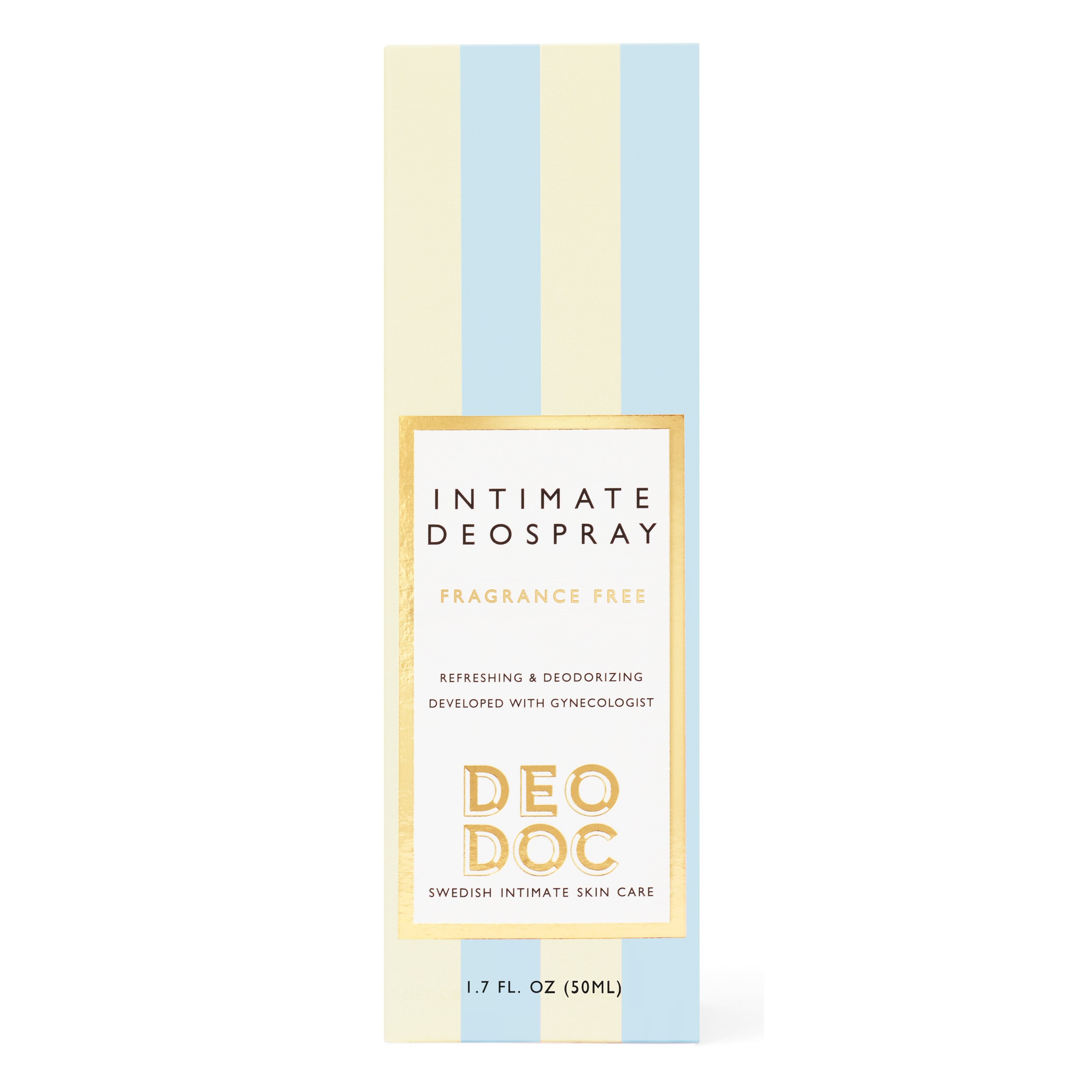 Alternativ bild 1 för DeoDoc Intimdeodorant Fragrance Free 50 ml