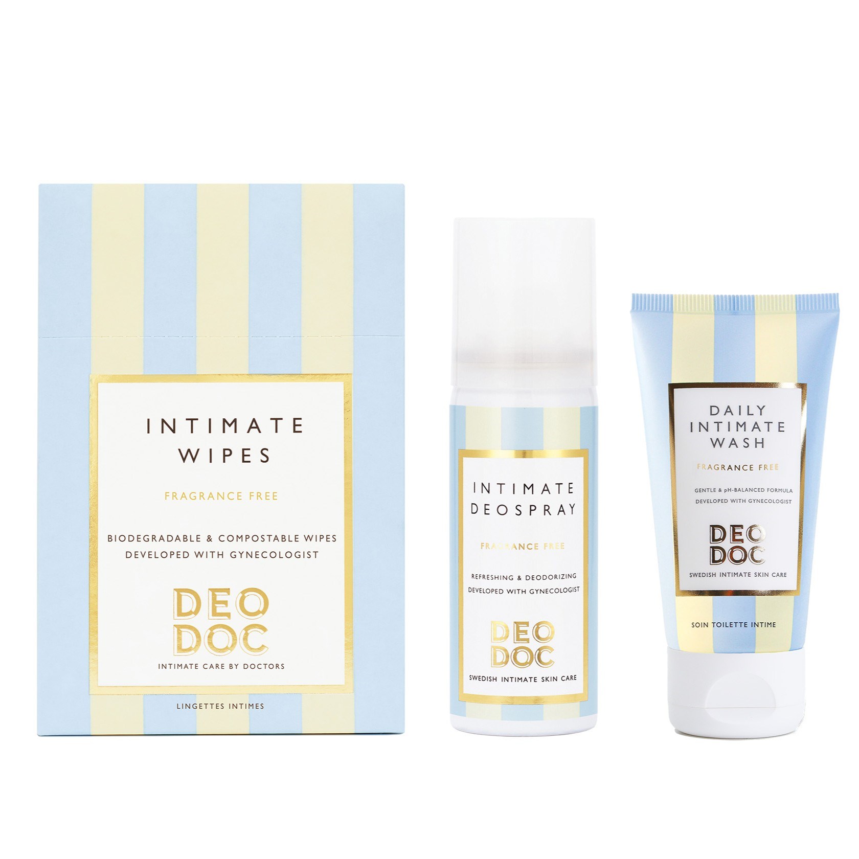 DeoDoc Intimate Hygiene Starter Kit Fragrance Free
