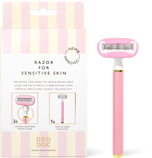 DeoDoc DeoDoc Intimate Shaving Razor - Pink
