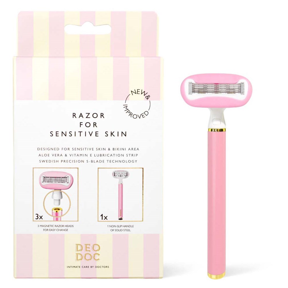 DeoDoc DeoDoc Intimate Shaving Razor - Pink