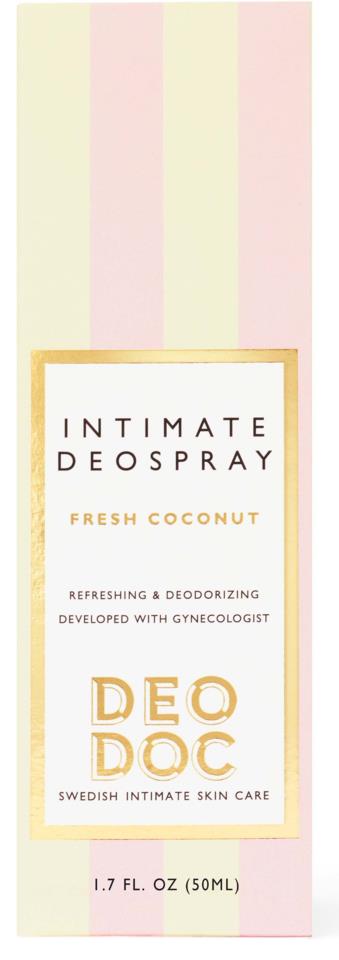 DeoDoc Intimate Deospray Fresh Coconut 50ml