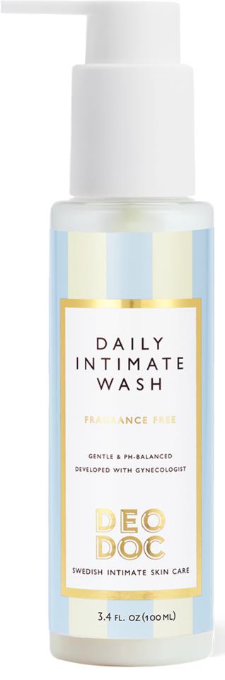 DeoDoc Daily Intimate Wash Fragrance Free 100ml