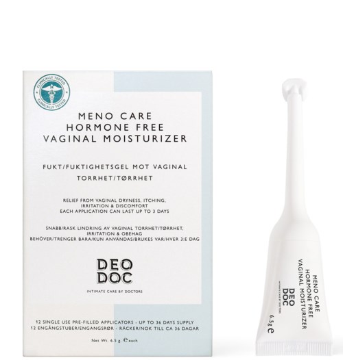 DeoDoc Meno Care Hormone Free Vaginal Moisturizer 12 st