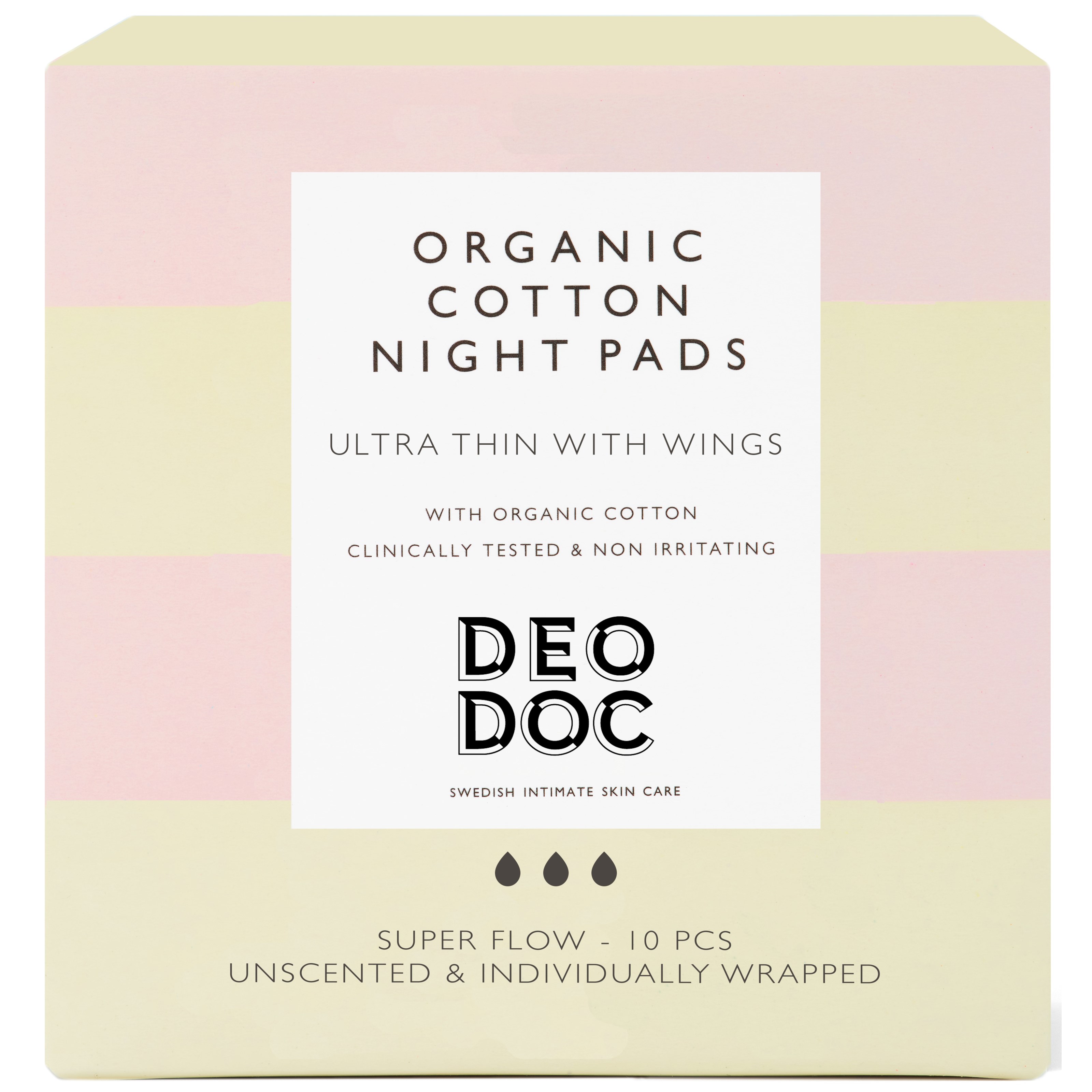 Bilde av Deodoc Organic Cotton Night Pad