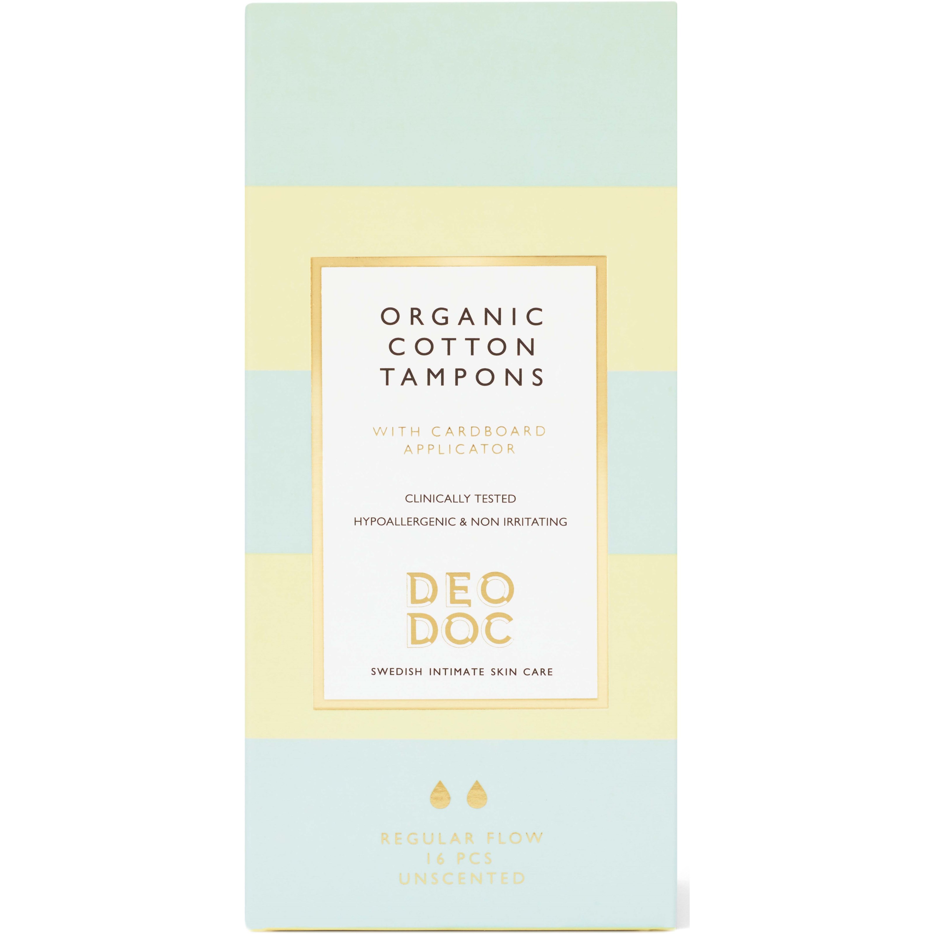 Läs mer om DeoDoc Organic Cotton Tampons Regular