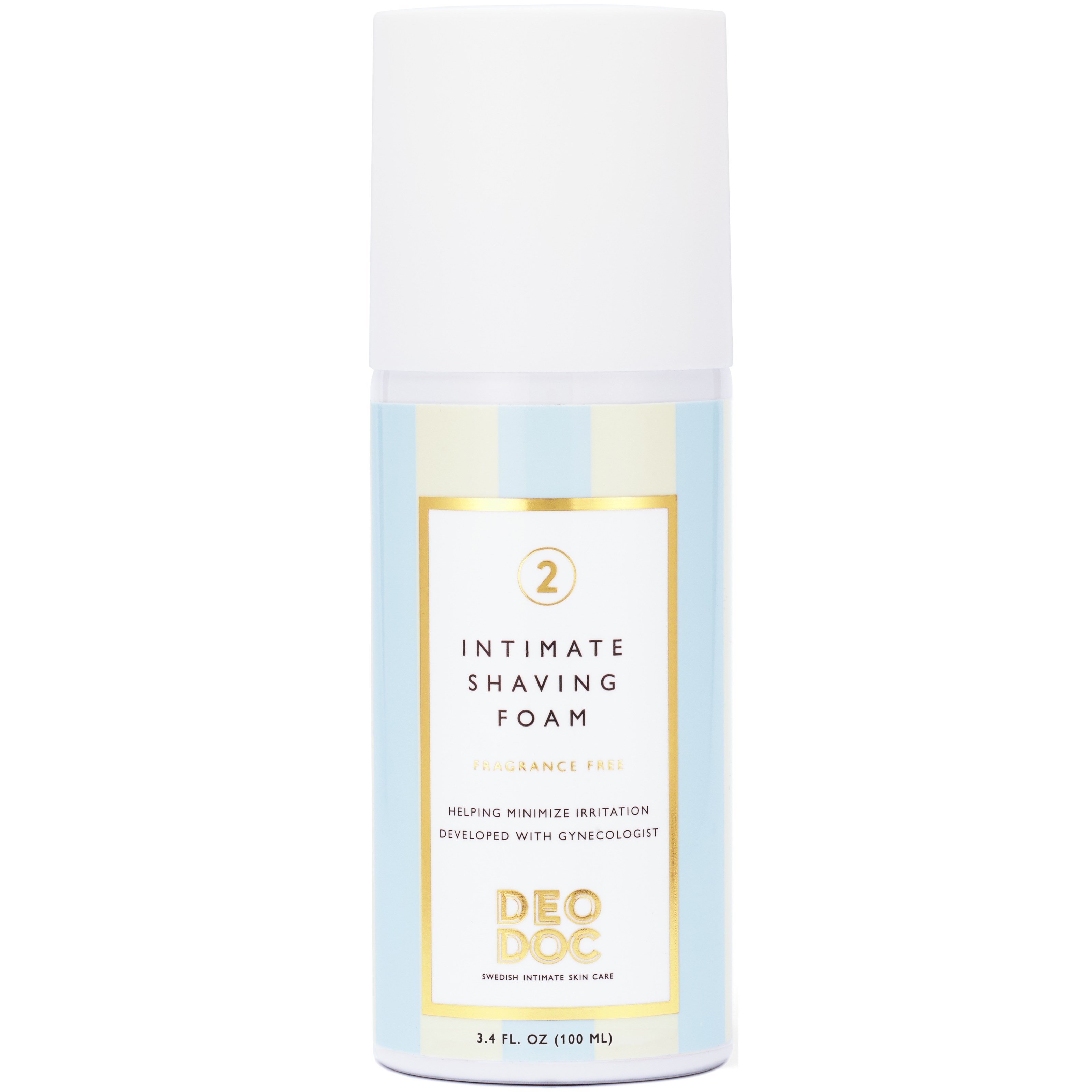 DeoDoc Intimate Shaving Foam Fragrance Free 100 ml