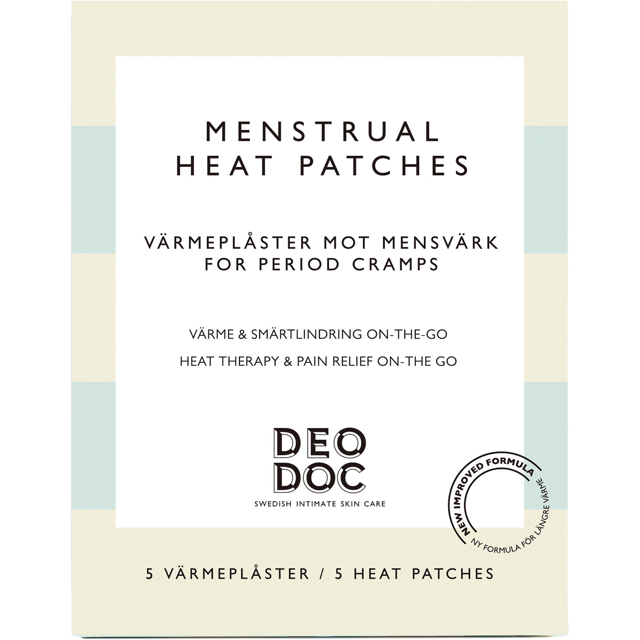 DeoDoc Soothing Heat Patch 5 st