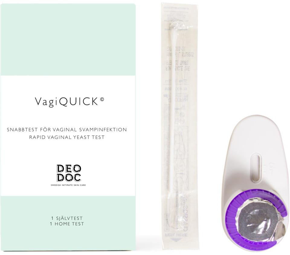 DeoDoc VagiQUICK - Selvtest for vaginal sopp