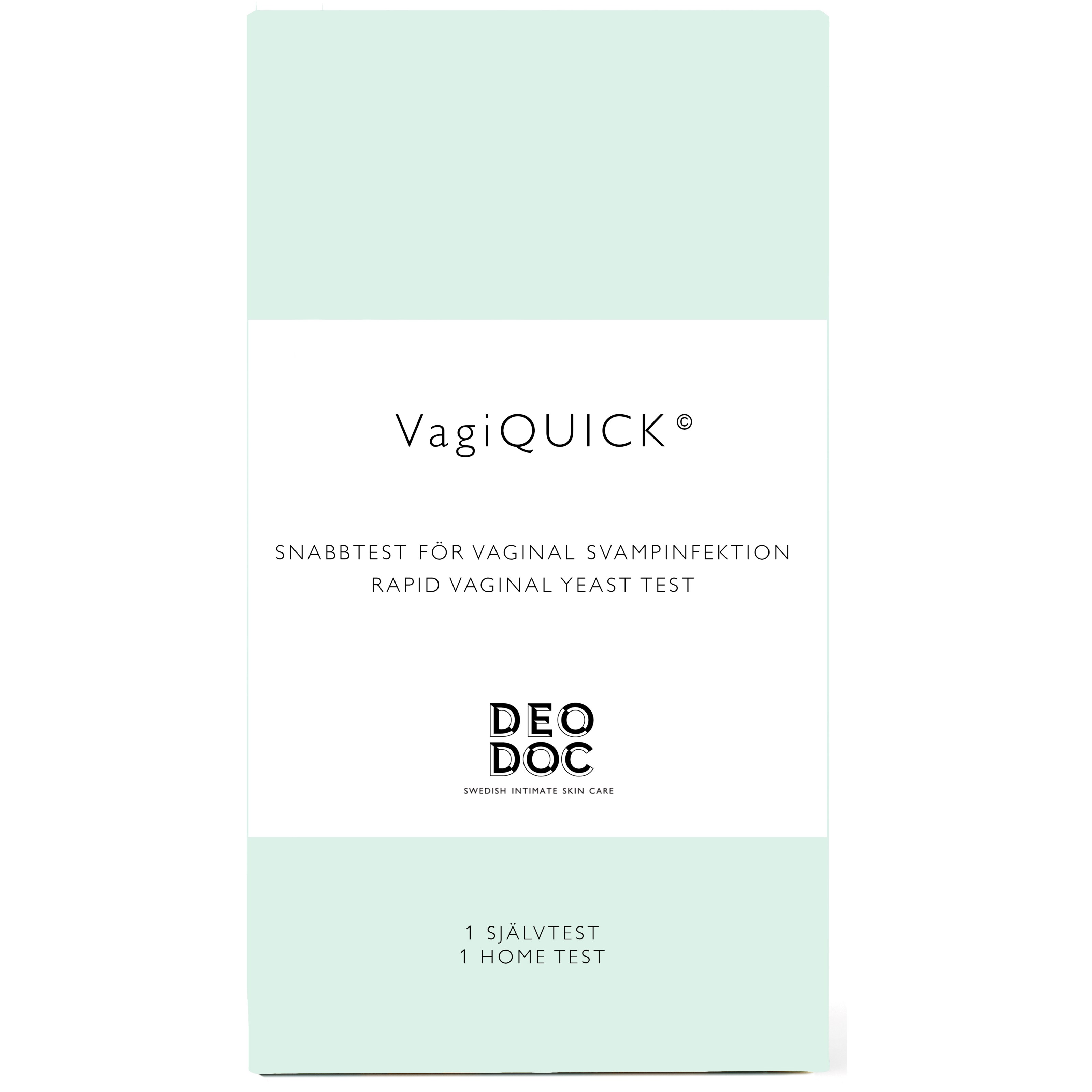 Alternativ bild 1 för DeoDoc VagiQuick Självtest för vaginal Svamp 1 st