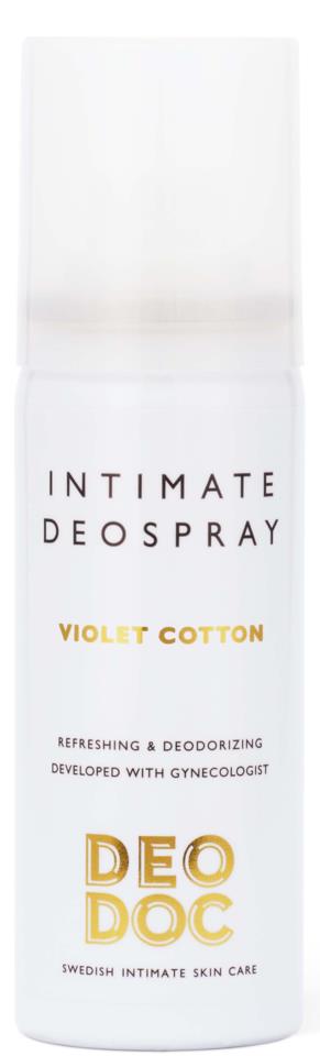 DeoDoc Violett Cotton Deospray Intim 50ml