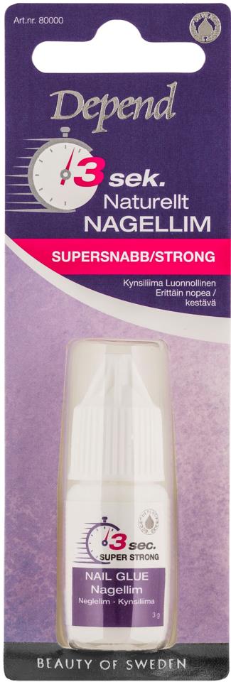 Depend 3 Sec Natural Nail Glue Lyko depend-3-sec-natural-nail-glue-lyko