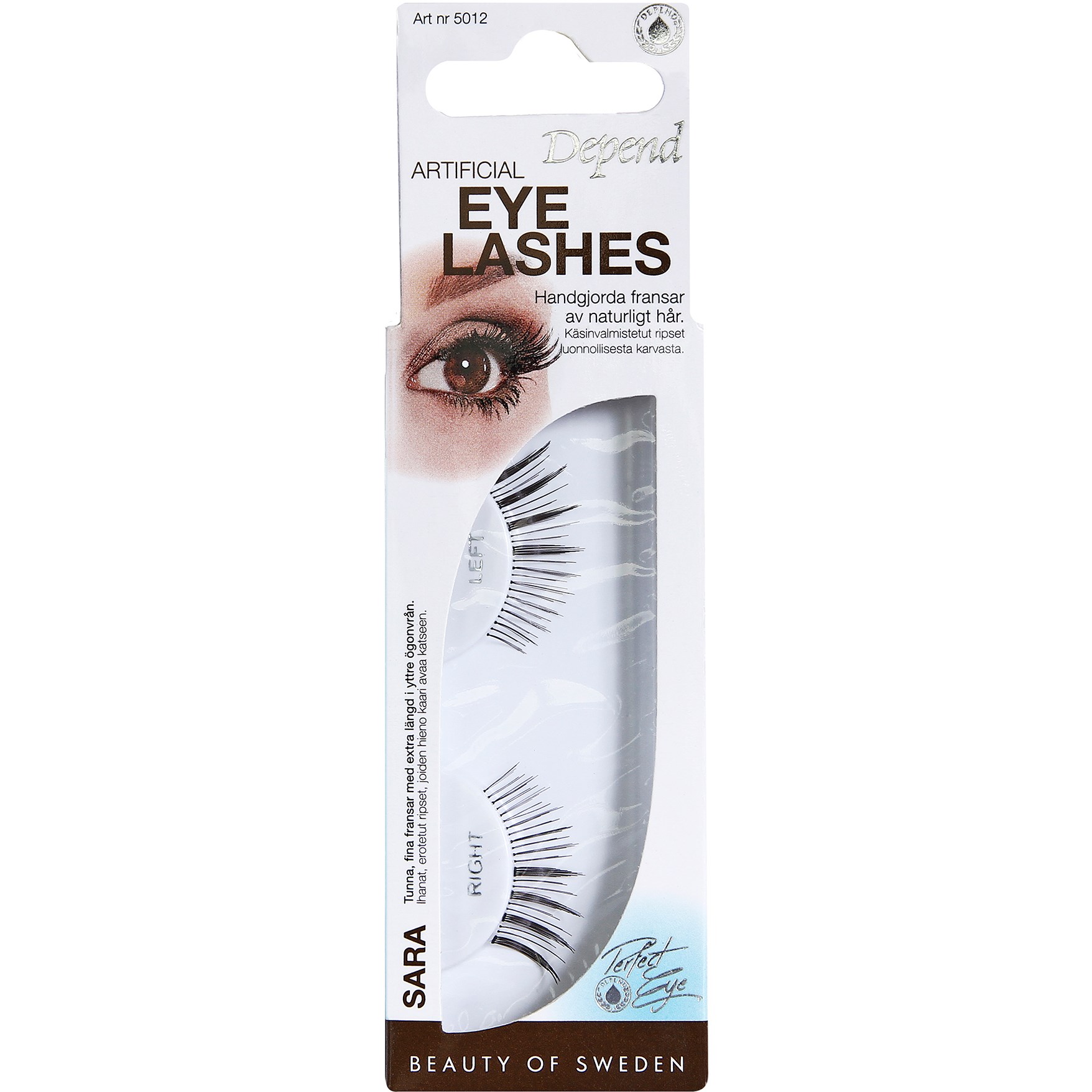 Depend Perfect Eye Artificial Eyelashes  Sara