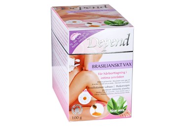 Depend Brasilianskt Vax 100g 100 ml
