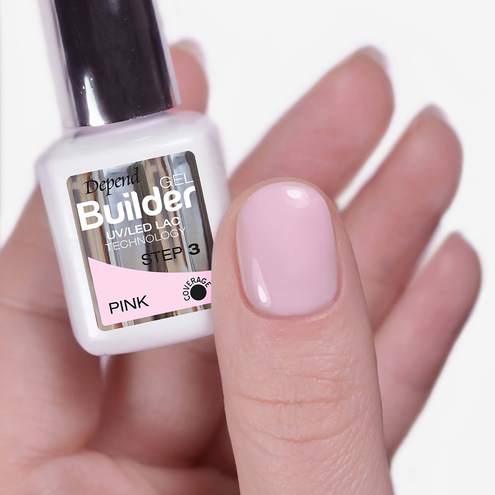 Depend Gel Builder Pink (zdjęcie 3)