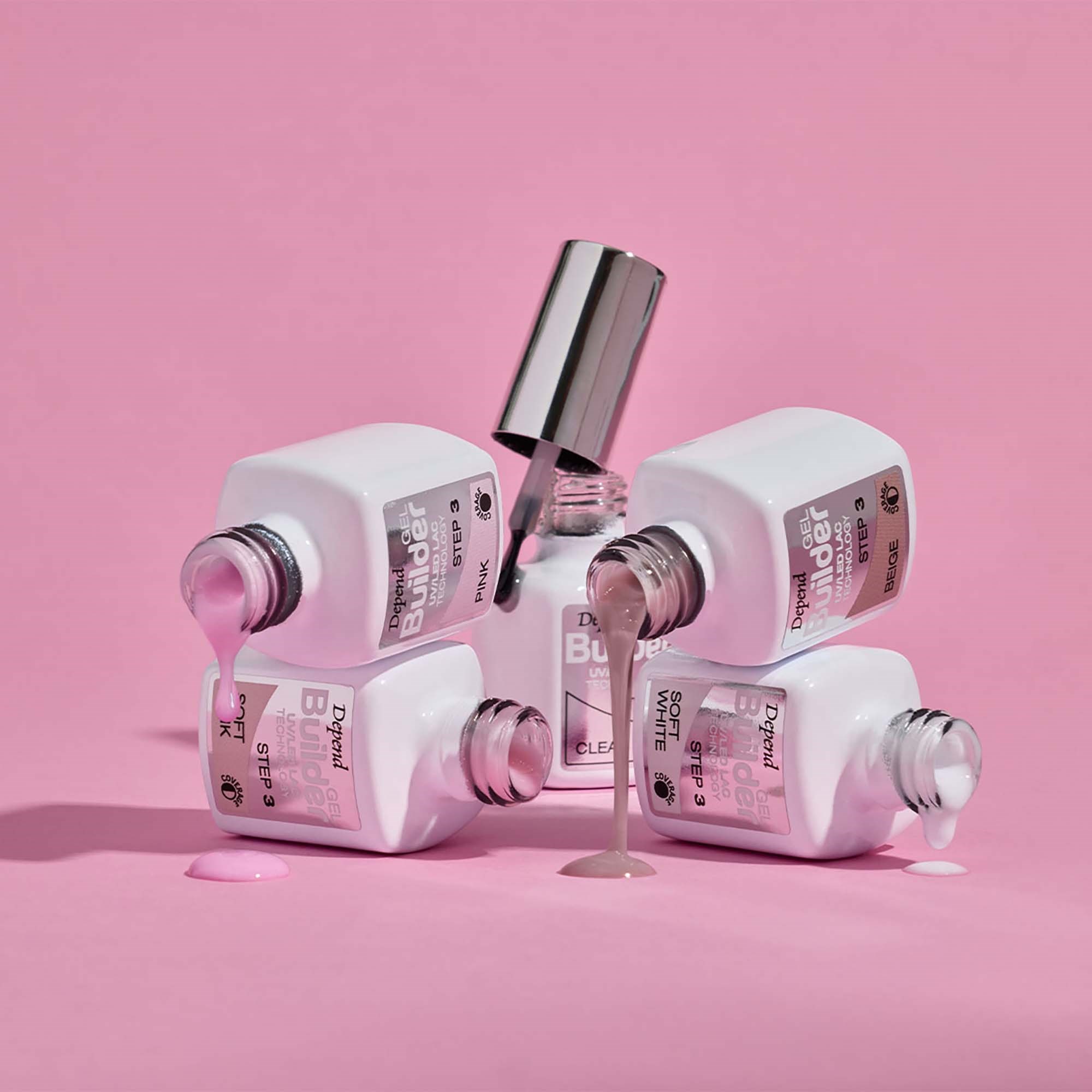 Depend Gel Builder Pink (zdjęcie 4)