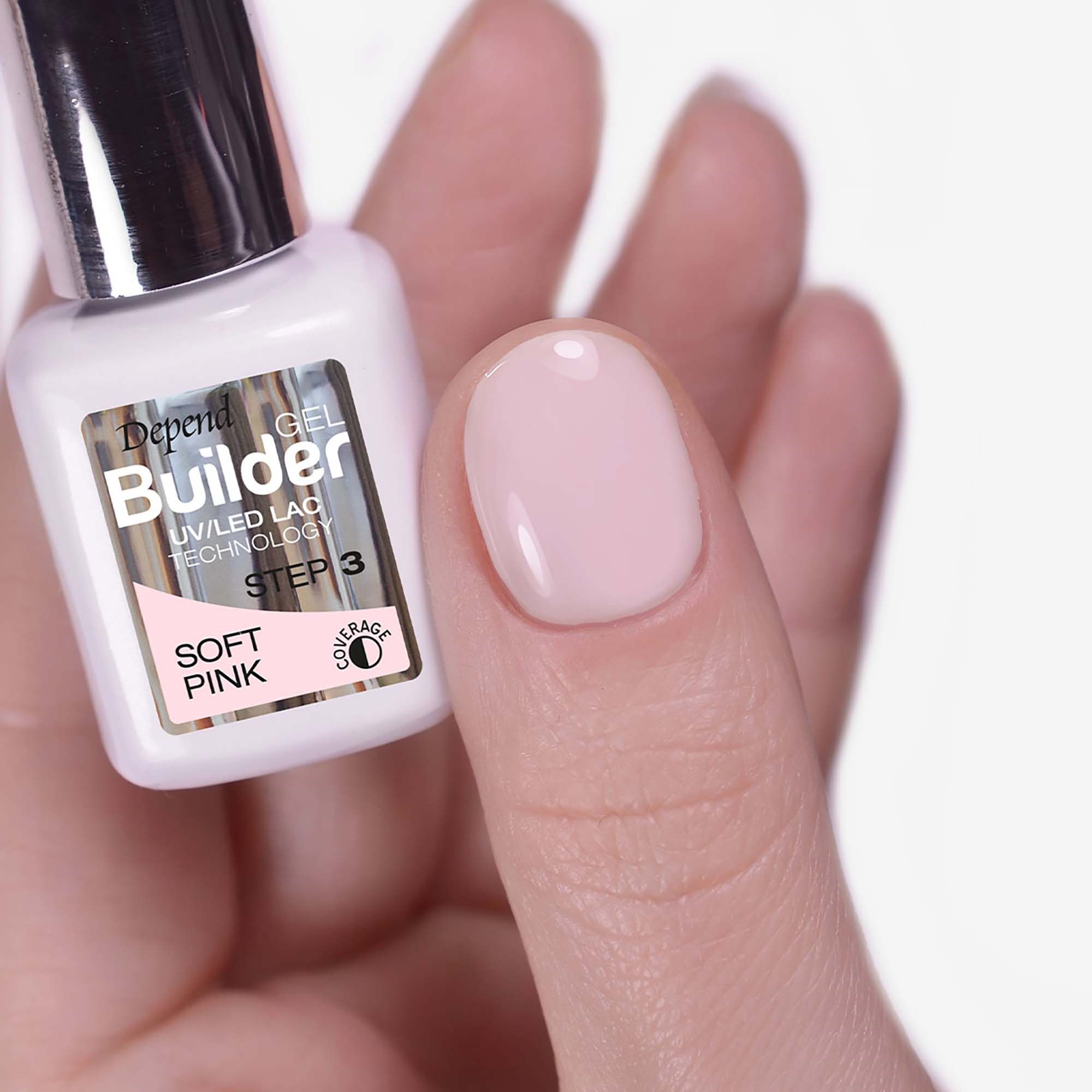 Depend Gel Builder Soft Pink (zdjęcie 3)