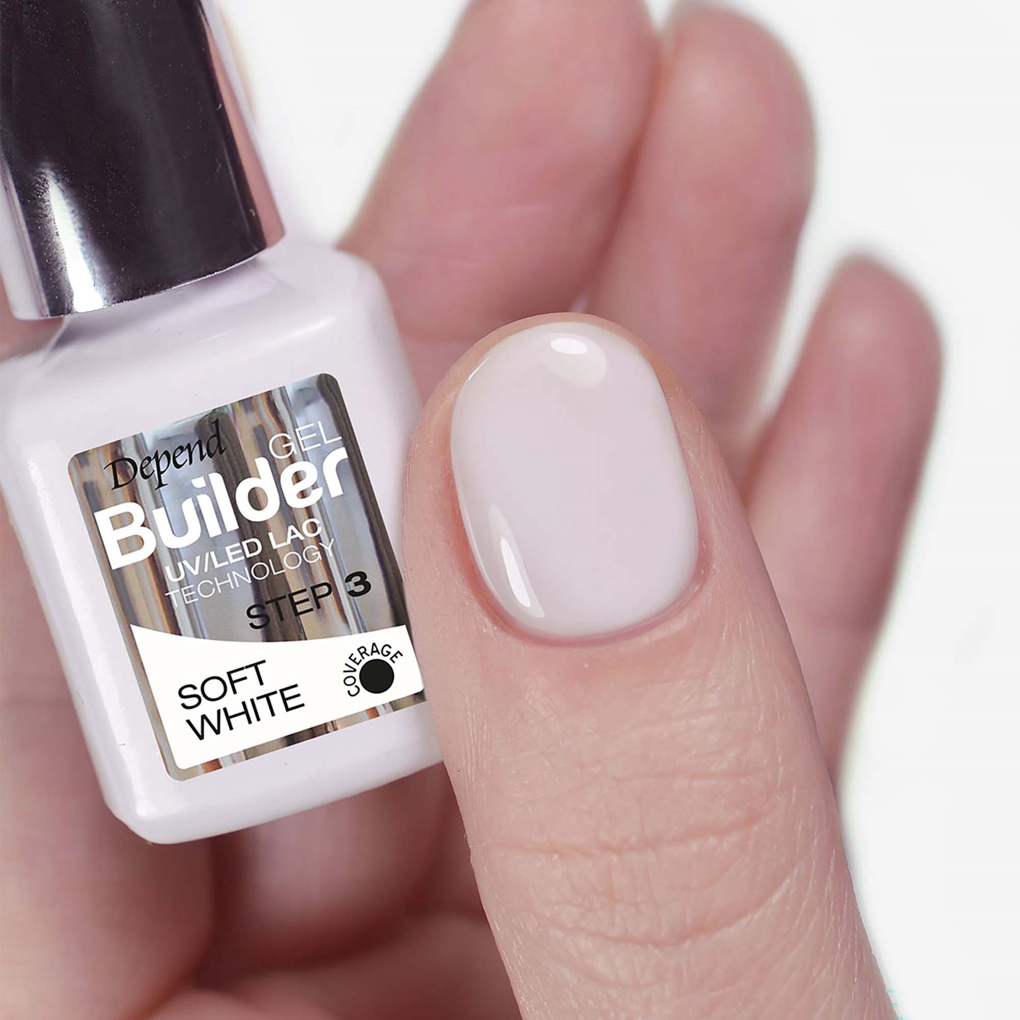 Depend Gel Builder Soft White (zdjęcie 3)