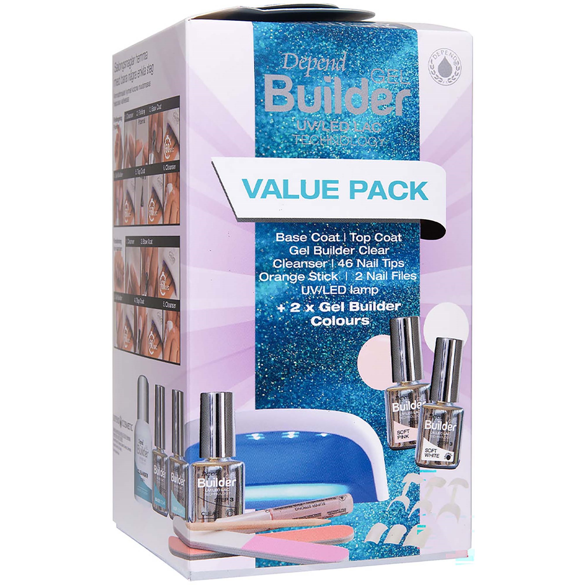 Depend Gel Builder Christmas Gel Builder Value Pack NO/DK
