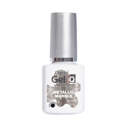 Depend Gel iQ Effects Metallic Marble Silver