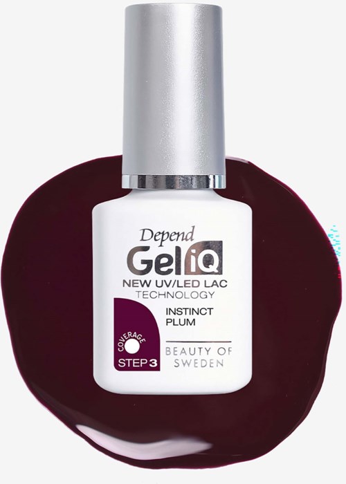 Depend Gel iQ Elemental Instinct Plum