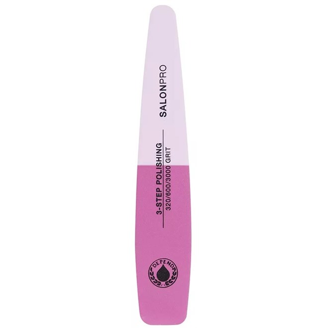 Depend Nail File SalonPro 3-Step Polishing