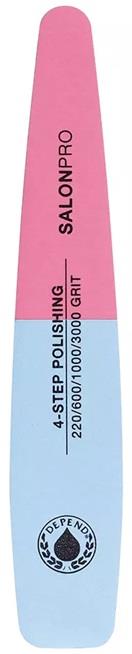Depend Nail File SalonPro 4-Step Polishing