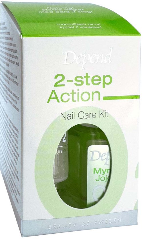 Depend O2 Nail Care 2 step Action Nail Care Kit 1 st